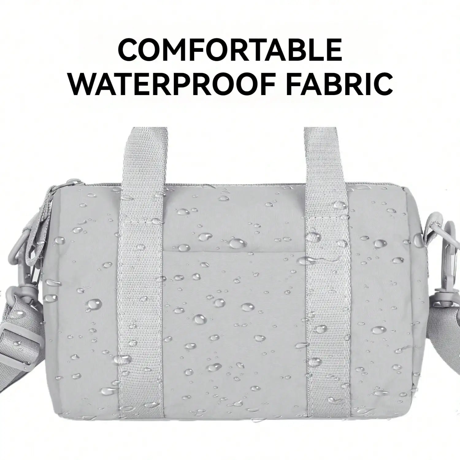 Women’s small square tote bag – large-capacity waterproof handbag with compartments, cute fashionable shoulder or hand carry bag