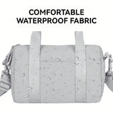 Women’s small square tote bag – large-capacity waterproof handbag with compartments, cute fashionable shoulder or hand carry bag