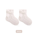Cute Baby Girls’ Lace Ruffle Socks – Non-Slip Grip Infant & Toddler Socks for Parties, Birthdays & Photoshoots