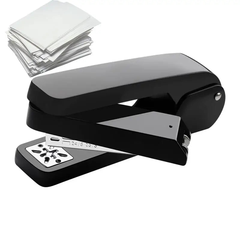 📎 360° Rotatable Heavy-Duty Metal Stapler – Long Manual Binding Stapler for Office, Books & Documents