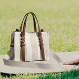 Retro PU Leather Tote Bag for Women – Solid Color Top Handle, Shoulder & Crossbody Satchel Work Handbag