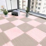 24PCS Interlocking Foam Floor Mat – Soft EVA Non-Slip Carpet Tiles for Bedroom & Living Room