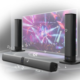 20W Bluetooth Speaker – Foldable Split Design Soundbar for TV & PC with Powerful Stereo Audio