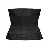 Unisex Black Postpartum Belly Band – Adjustable Maternity Recovery Waist Belt with Sticker Closure, Body Shaper for Daily Wear