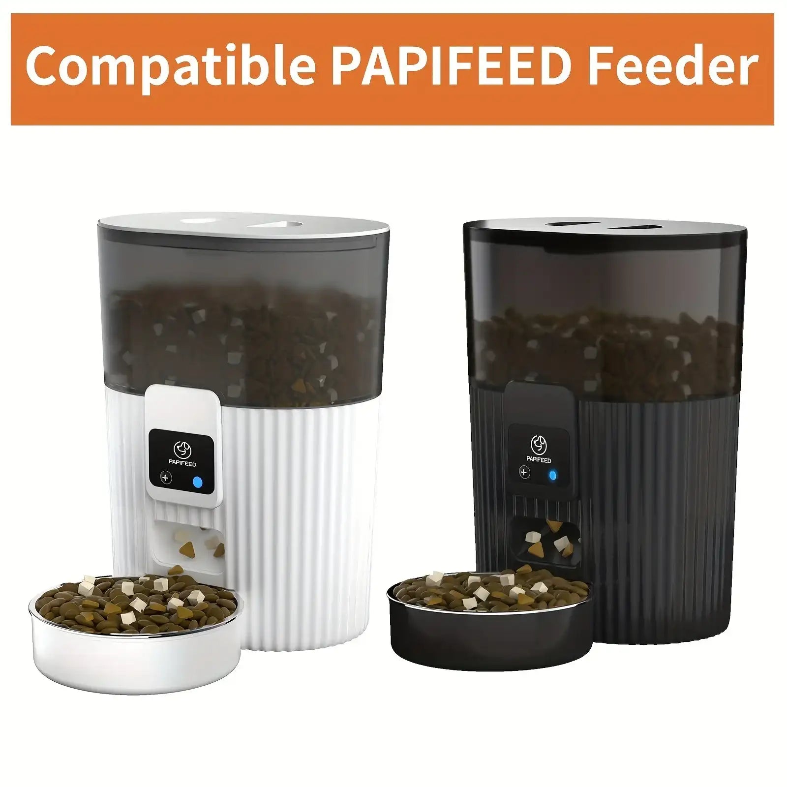 Papifeed Automatic Pet Feeder – Smart WiFi Cat & Dog Food Dispenser with Remote Control, Fixed Feeding Machine & Portion Scheduling