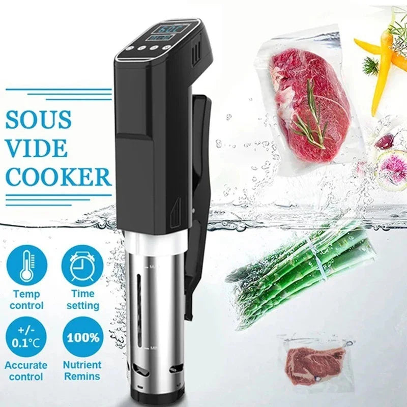 1000W Sous Vide Immersion Cooker – Precision Temperature Control & LCD Timer for Perfect Cooking 🍖🍳
