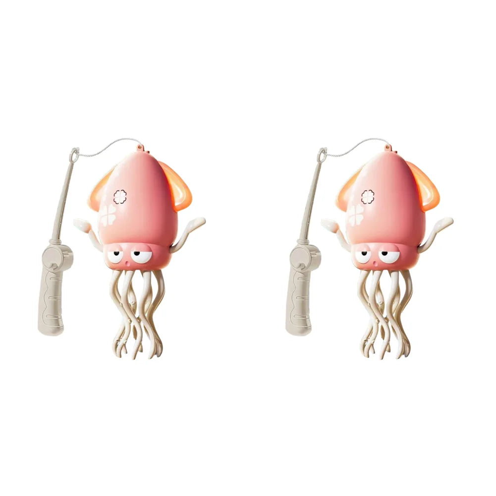 Electric Dancing Octopus Toy – 1/2PCS Cartoon Electronic Pet with Music, Lights, Anti-Stress Dancing Plush Ornament for Kids & Decor