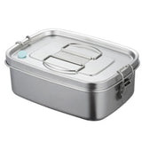 2-Layer Stainless Steel Bento Lunch Box – 1000 ml Insulated Food Container for School, Office & Kitchen
