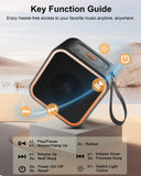 Portable Bluetooth Speaker with Dynamic RGB Lights – 10 H Playtime, HD Sound for Outdoor & Travel