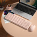 with mouse pink
