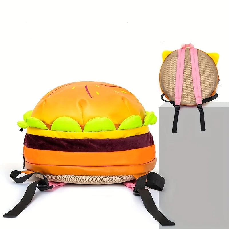 Large Capacity Novelty Backpack – PU Leather Lightweight School Backpack, Creative Cute Travel & Commuter Bag