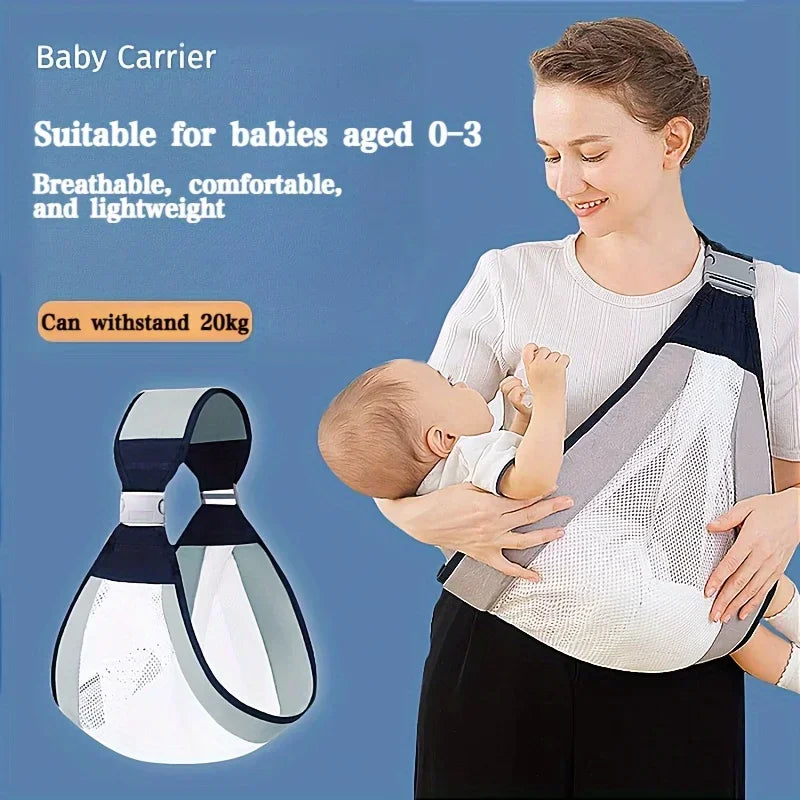 3D Mesh Adjustable Baby Sling Carrier – Safe Toddler Shoulder Wrap, Breathable Design, Perfect Gift for Halloween, Thanksgiving & Christmas