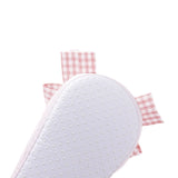 Baby Girl Slip-On Shoes – Cute Bow Detail with Flexible Soft Sole & Secure Elastic Band for Indoor & Outdoor Use