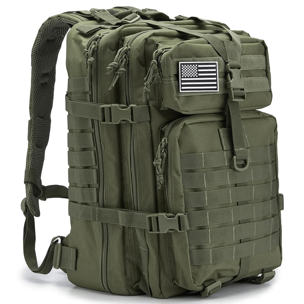 50L Tactical MOLLE Backpack — Outdoor Military Rucksack for Trekking, Hunting & Camping Gear