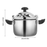 5–7L Stainless Steel Pressure Cooker – Multi-Use, Explosion-Proof Steamer & Canner for Home Cooking 🍲🛡️