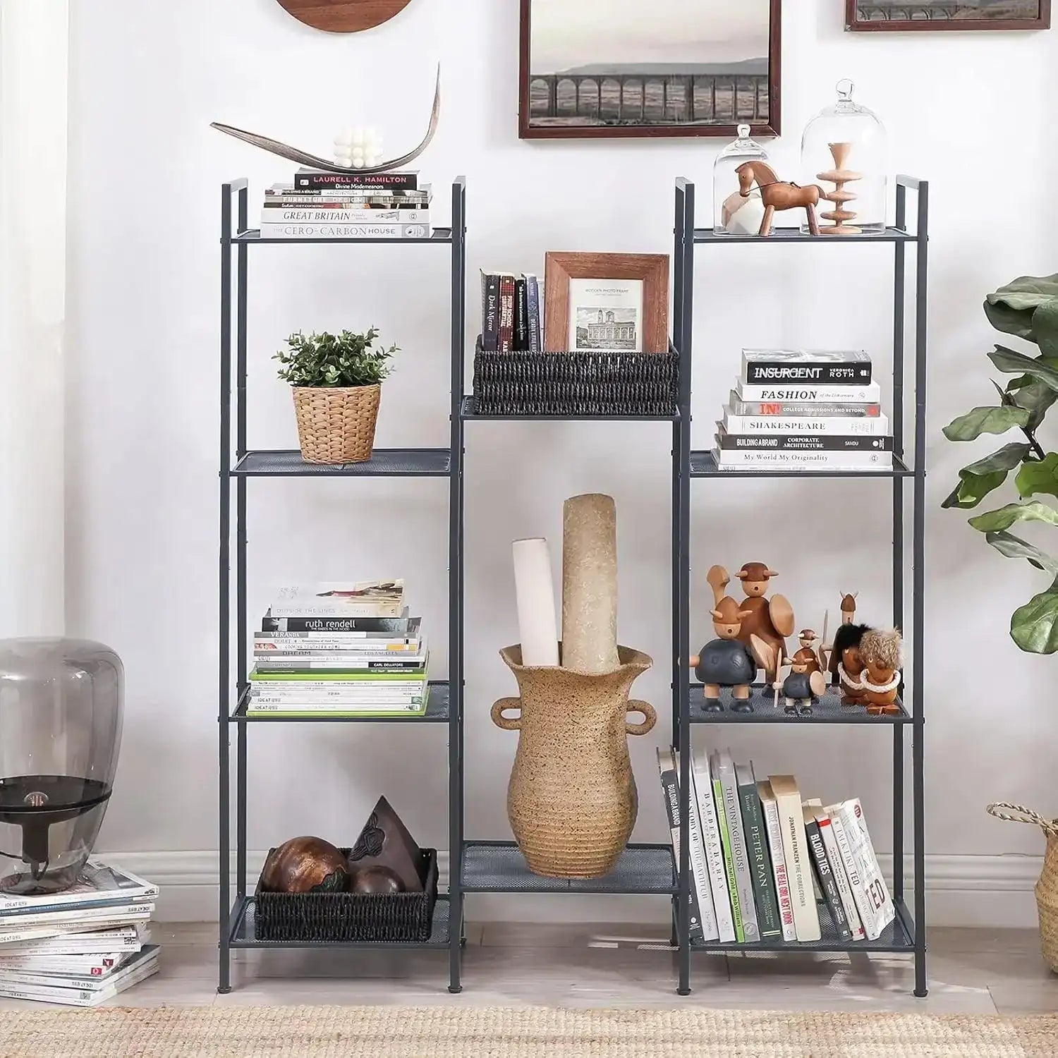 Adjustable Storage Rack – Bathroom Shelf & Plant Stand - PulinGO