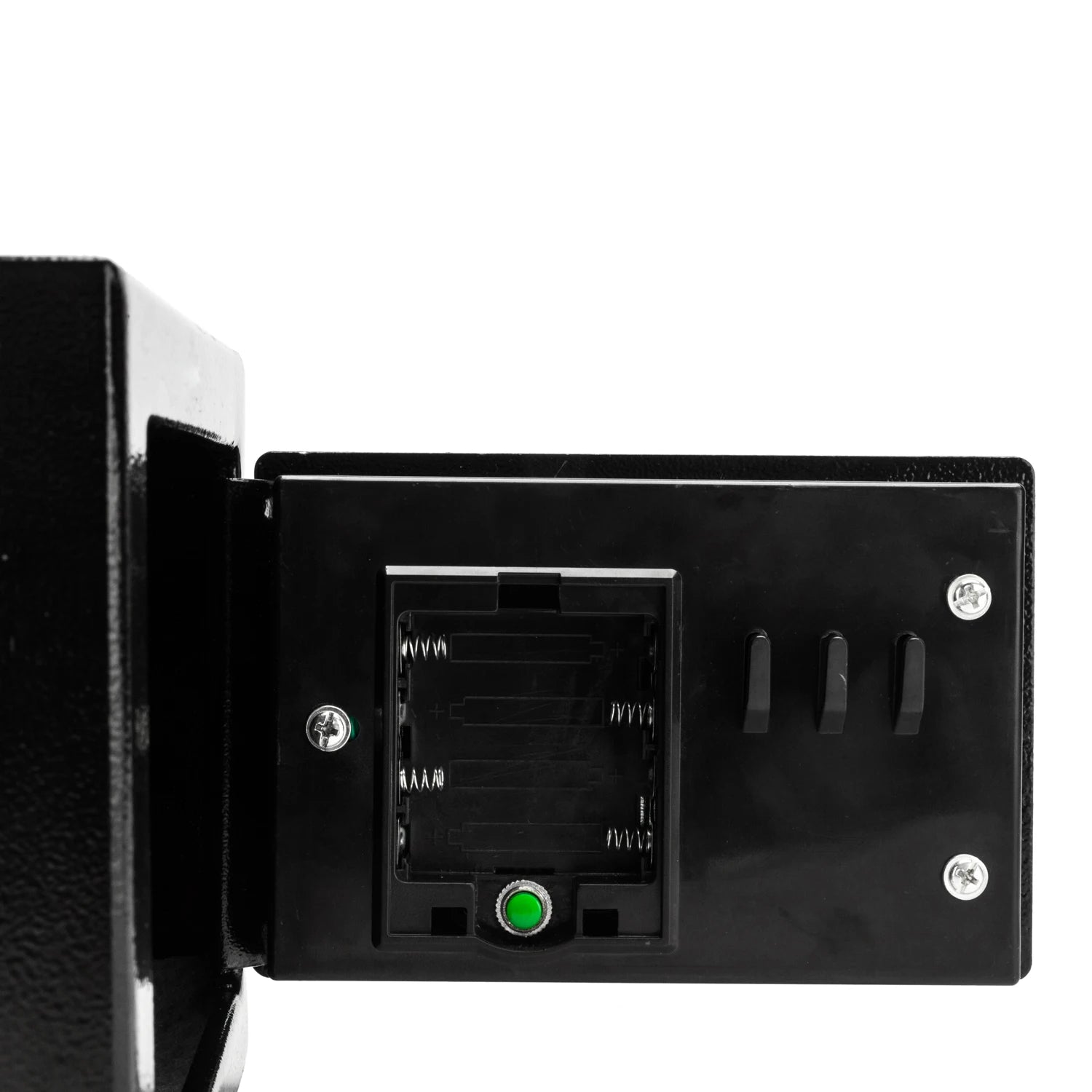 Mini Wall-Mount Electronic Code Safe Box – Black Steel 17EF Security Case for Home & Office 🔒🏠