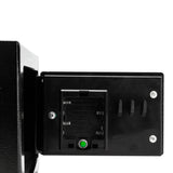 Mini Wall-Mount Electronic Code Safe Box – Black Steel 17EF Security Case for Home & Office 🔒🏠