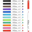 Ultra Fine Tip Dry Erase Markers – 12-Pack Magnetic Whiteboard Markers with Erasers (0.7mm) 🧲