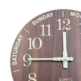 12-Inch Luminous 3D Wall Clock – Modern Large Digital Design Home Décor Clock for Living Room & Office