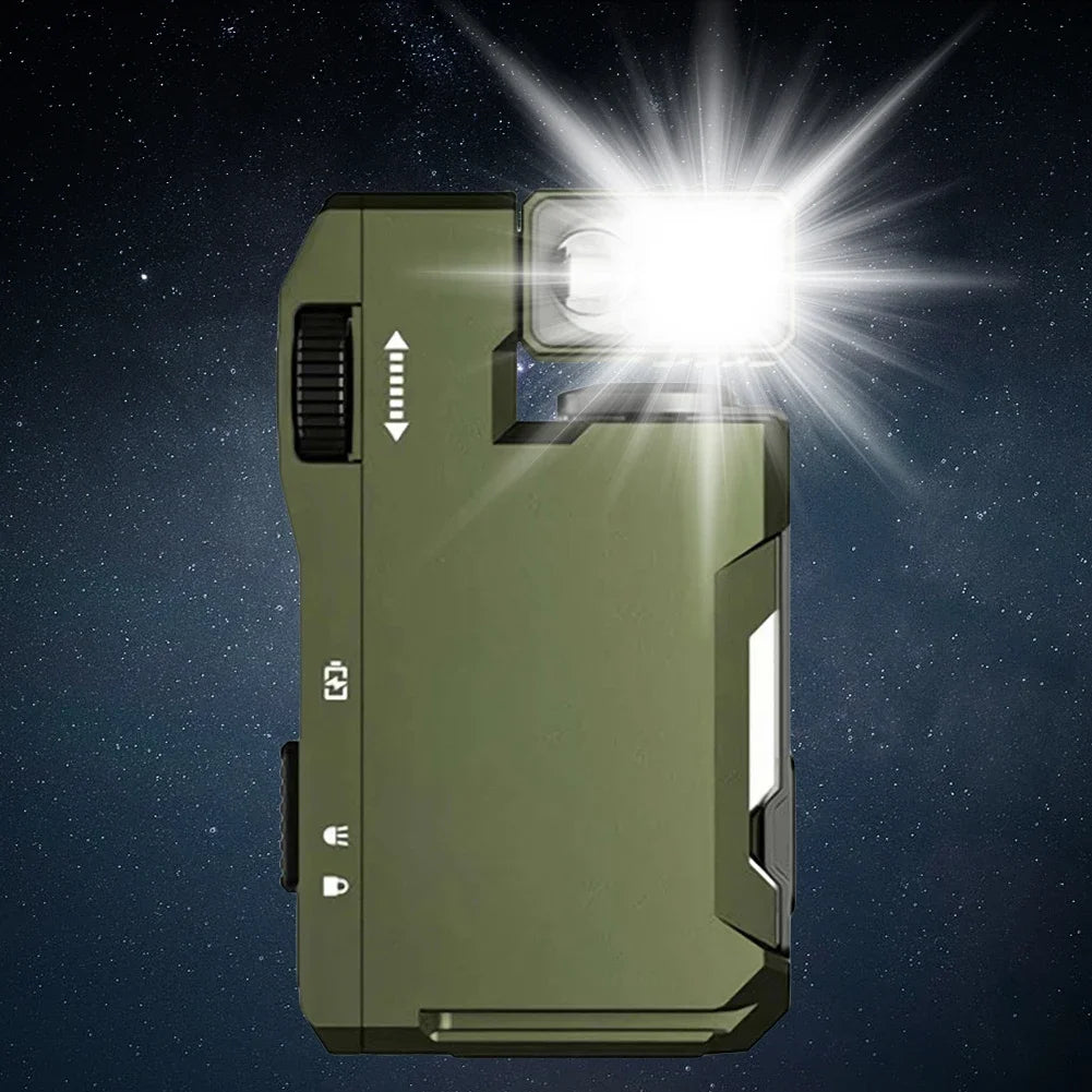 G5 Mini EDC Pocket Flashlight – 400 Lumens, Waterproof, Magnetic Tail, 180° Rotating Head 🔦✨