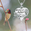 Hummingbird Pendant Necklace – Elegant Unisex Jewelry for Everyday Style & Meaningful Gifting (Thanksgiving & Christmas Gift Idea)