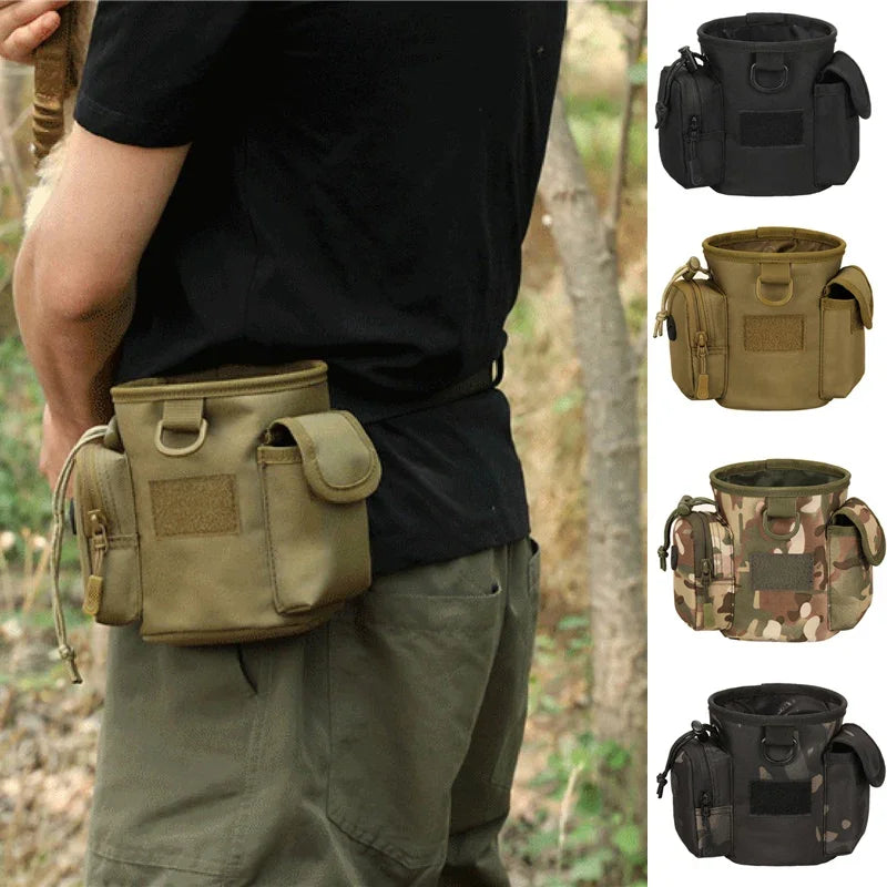 Portable Dog Treat Bag – Outdoor Training & Feeding Pouch with Waist Strap for Trainers and Pet Owners