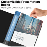 Professional Presentation Binder – 12-Pocket Portfolio Folder with Clear Plastic Sleeves (8.5" x 11") 🗂️