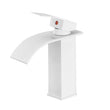 Black Waterfall Basin Faucet – Single Hole Mixer Tap for Vanity & Vessel Sinks