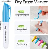 Mini Dry Erase Markers Fine Tip – 120-Pack with Clips, Low-Odor Erasable Whiteboard Pens (3.5")