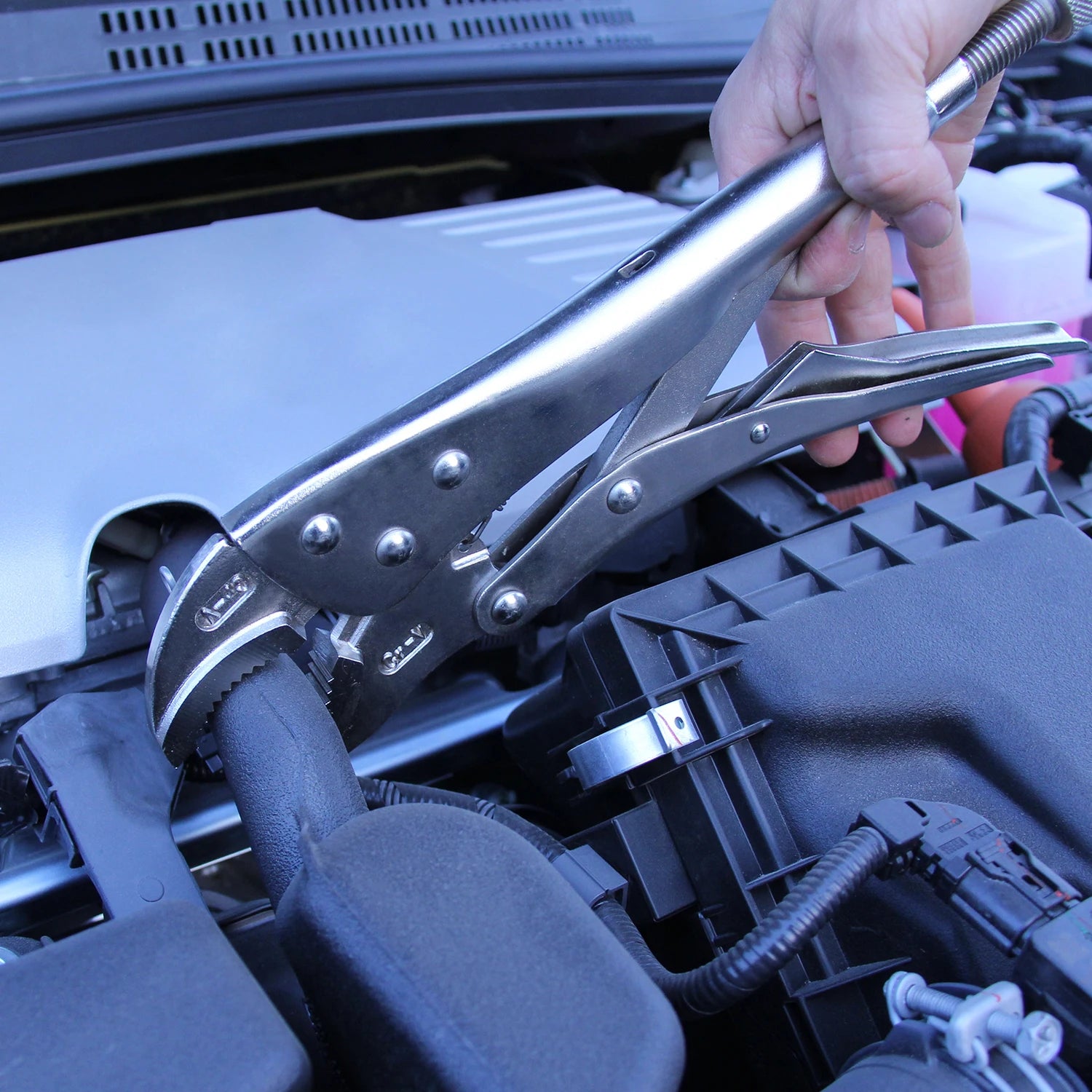 12-Inch Heavy-Duty Locking Pliers – Adjustable Multi-Tool Clamp | ToughBuilt Tiger-Style Pliers for Industrial & Workshop Use