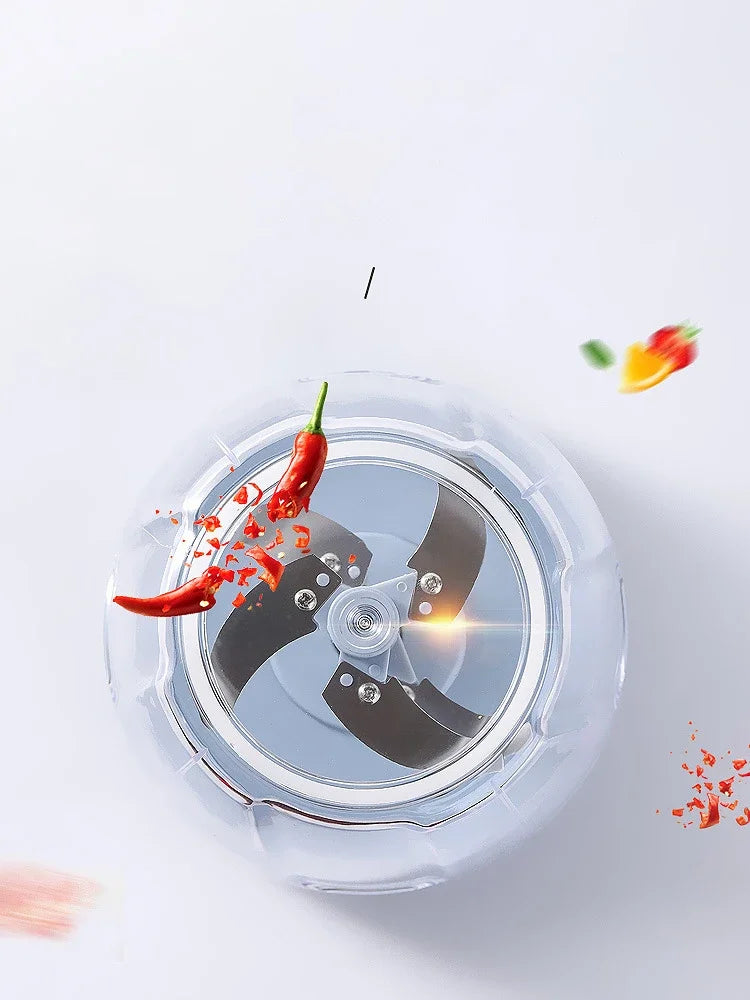 500 / 900 mL Manual Meat Mincer & Garlic Chopper – Multi-Purpose Food Crusher with Stainless Blades