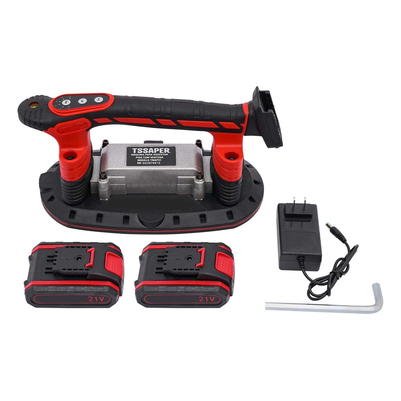 Tile Installation Tool – Slip-Proof Vibration Machine with One Suction Cup & 6 Speeds for Leveling