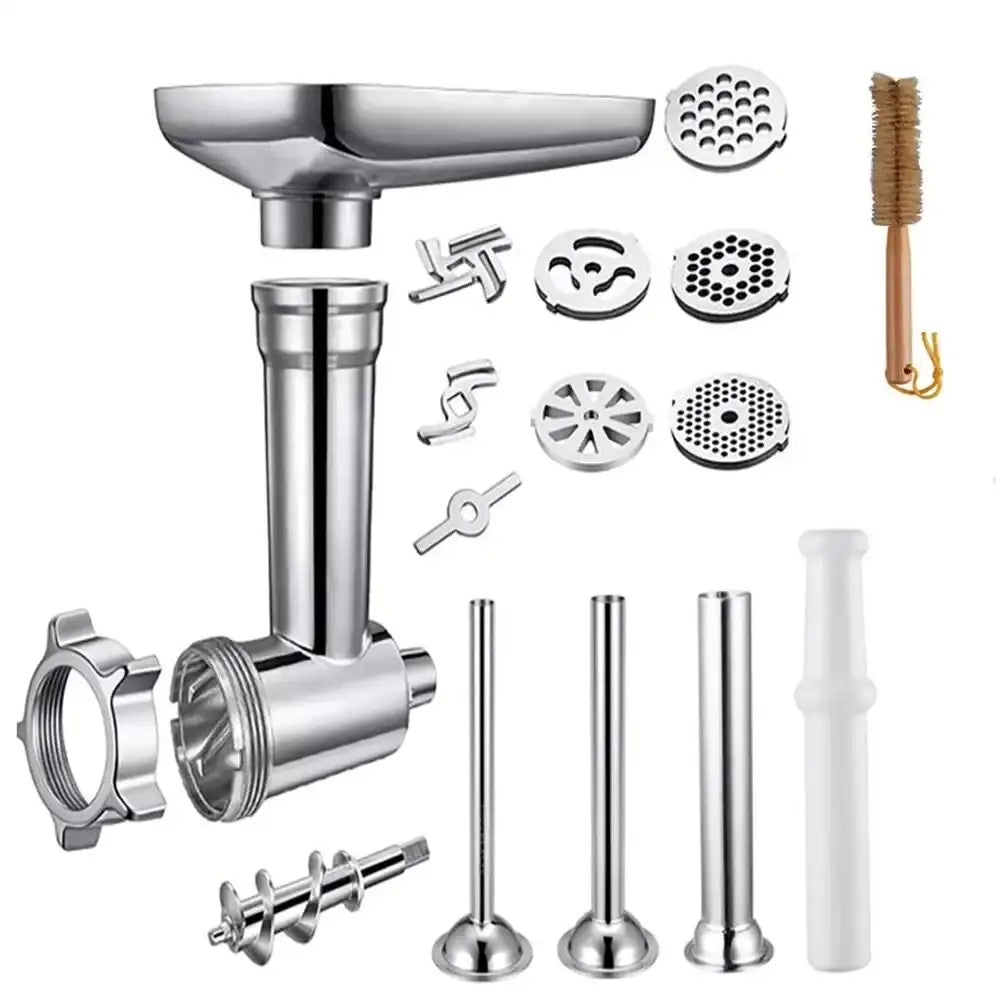 Stainless Steel Meat Grinder Attachment for Stand Mixer – Durable Food & Sausage Grinding Accessory for Home & Pro Kitchens 🍔🔪