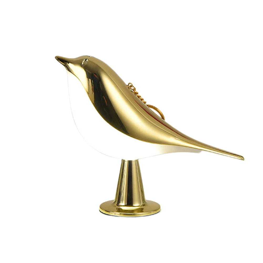 🕊️ LED Nightstand Lamp – Magpie Shape Touch Sensor Lamp with Aromatherapy Diffuser & 3-Level Brightness for Dorm & Bedroom