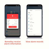 🚪 Tuya Wi-Fi Smart Door Sensor – Open/Close Detector with Smart Life App Control & Home Security Alarm System