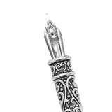 Retro Calligraphy Dip Pen Aulic Quill Oblique – Vintage Fountain Writing Set with 5 Nibs