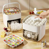 Eco-Friendly Portable Ice Maker – 48 Cubes in 10 Mins, 1.10L Capacity, Compact Design for Home, Office & Camping ❄️🥤