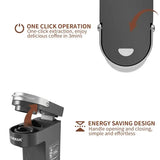 Single-Serve Coffee Maker – K-Cup Pod & Ground Coffee Brewer (3-in-1