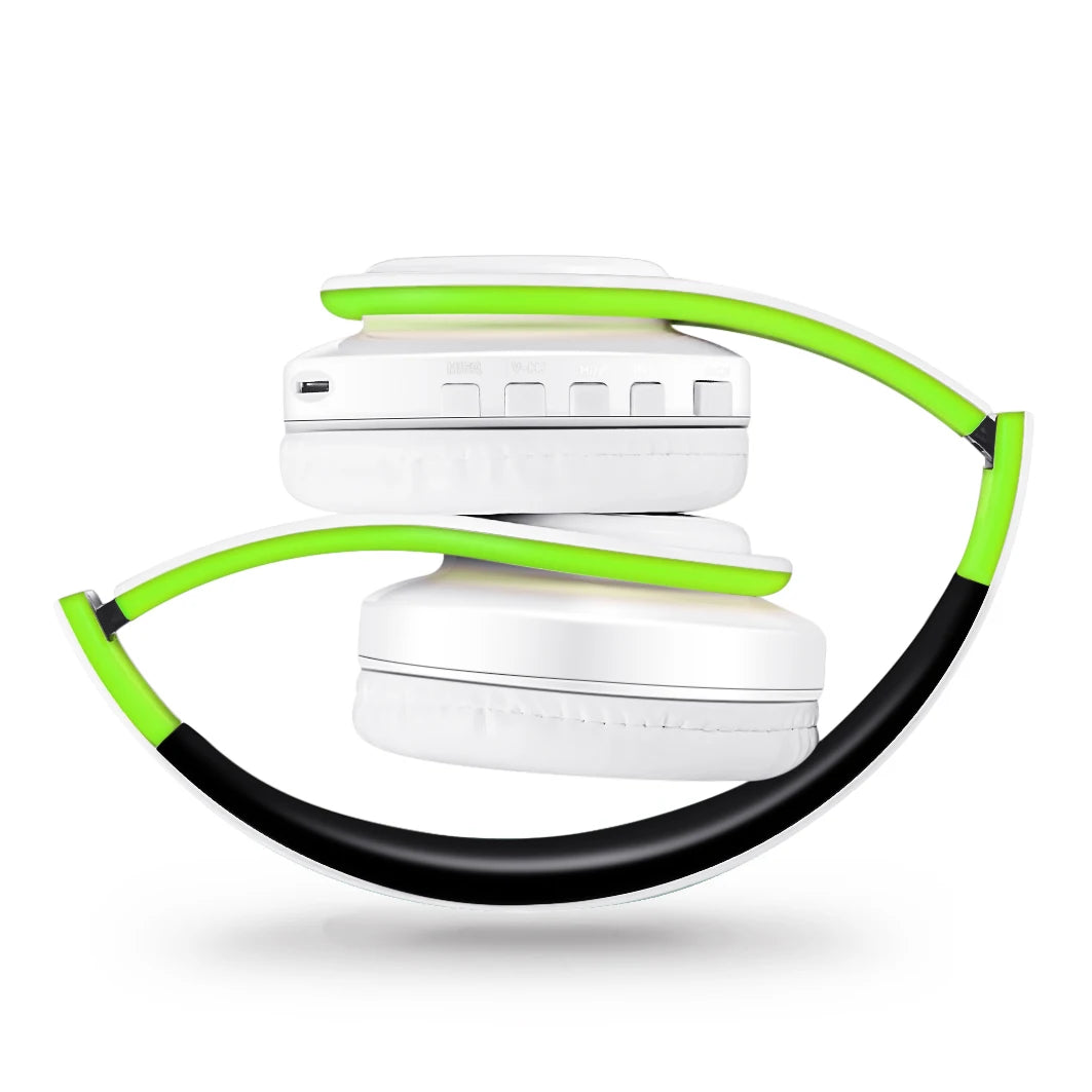 “2025 Upgraded Wireless Bluetooth Headphones – Over-Ear Stereo Headset with Mic for Music, Sports, Smartphone, TV & PC”