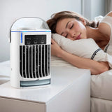 Portable Misting Fan & Air Cooler with 500 ml Water Tank — Quiet Mist Spray Fan for Home, Room, Car, Office