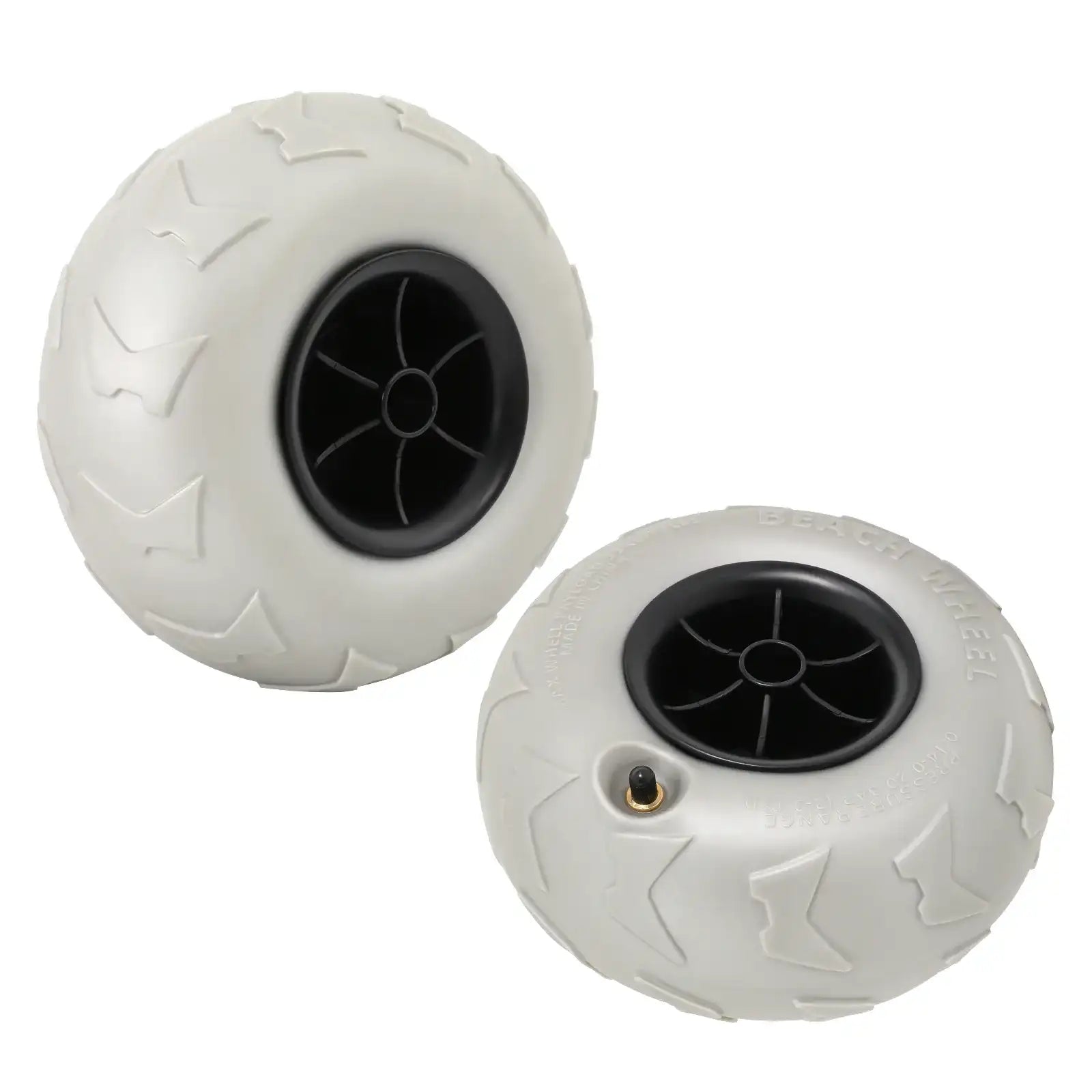9 inch Replacement Inflatable Balloon Wheels for Beach Cart – 2-Pack Sand-Tire Set 🌊🛞