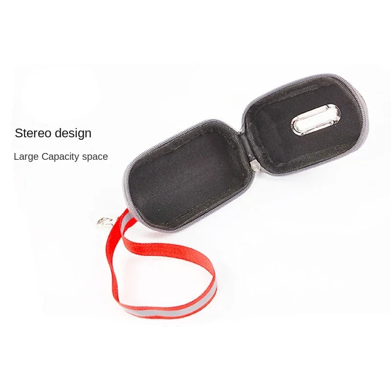 Portable Dog Poop Bag Dispenser – Pet Waste Bag Holder with Rope Clip & Refill Bags for Easy Cleanup on Walks