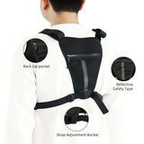 Sports Chest Bag – Large-Capacity Tactical Fanny Pack | Adjustable Breathable Chest Pouch for Workouts & Outdoor Exercise