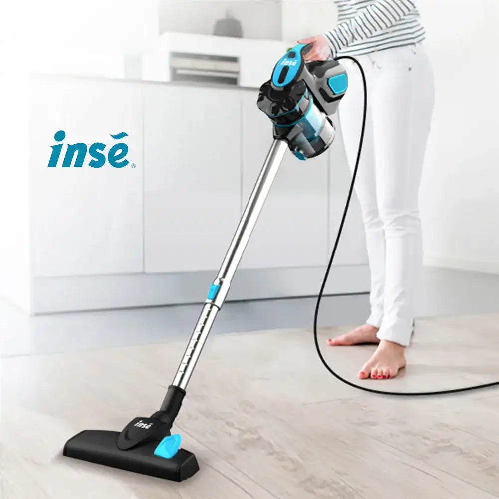 INSE I5 Corded Stick & Handheld Vacuum Cleaner – 18 kPa Powerful Suction, 600W Motor, Hard Floor & Carpet