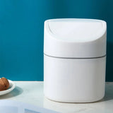 Mini Trash Can with Lid – Small Countertop Dustbin for Bathroom, Office & Bedroom