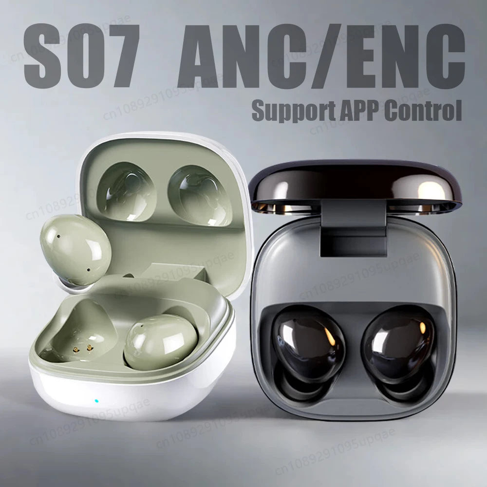 MZYMI S07 ANC Wireless Earbuds – TWS Bluetooth In-Ear Headphones with Active Noise Cancelling, ENC Mic & App Control