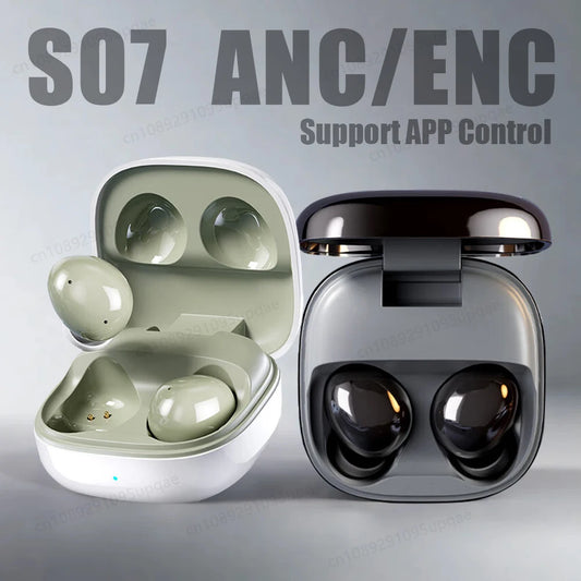 MZYMI S07 ANC Wireless Earbuds – TWS Bluetooth In-Ear Headphones with Active Noise Cancelling, ENC Mic & App Control