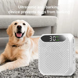 Ultrasonic Anti-Barking Device – Portable Dog Bark Control Trainer with 3 Modes, 30ft Range & Rechargeable Battery