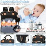 Large-Capacity Multifunctional Diaper Bag Backpack – Travel & Nursing Essentials